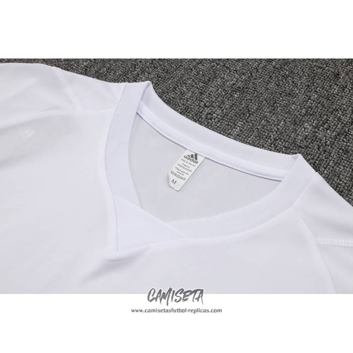 Chandal del Bayern Munich 2023-2024 Manga Corta Blanco - Pantalon Corto